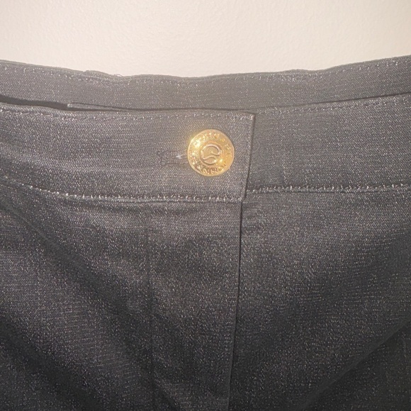 St. John Sport by Marie Gray Black Jean Pants size 10 - Picture 2 of 10